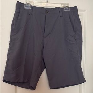 Under Armour Gray Flat Front Shorts